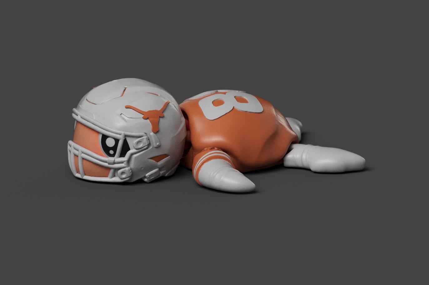Football Turtle Texas Longhorns