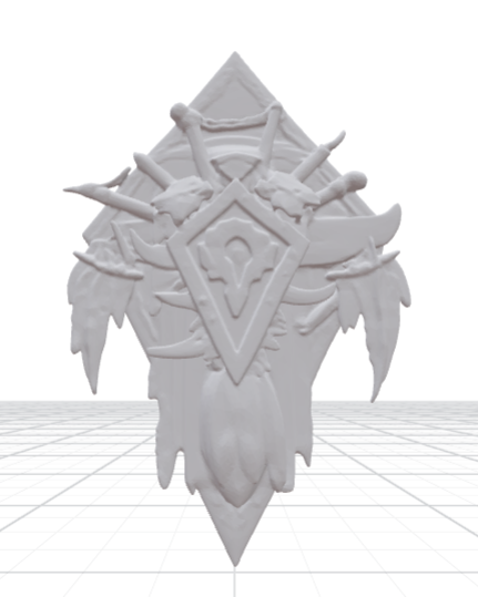 Horde Shield style Plaque