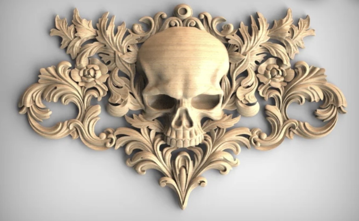 Skull Wall Piece