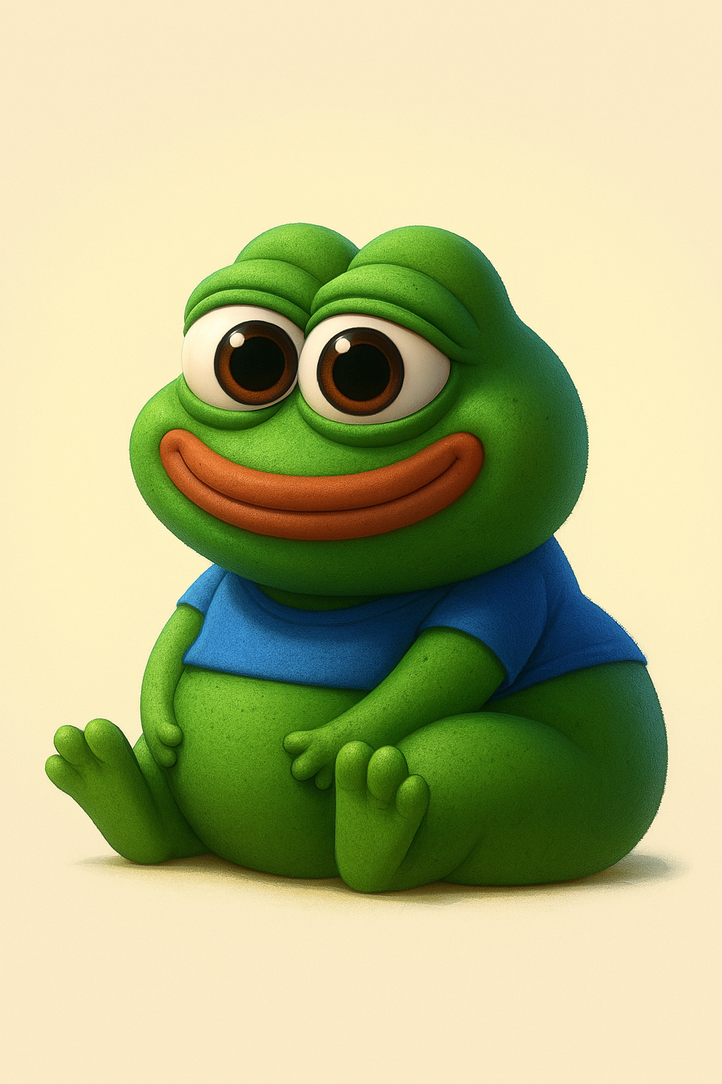 large posterior frog