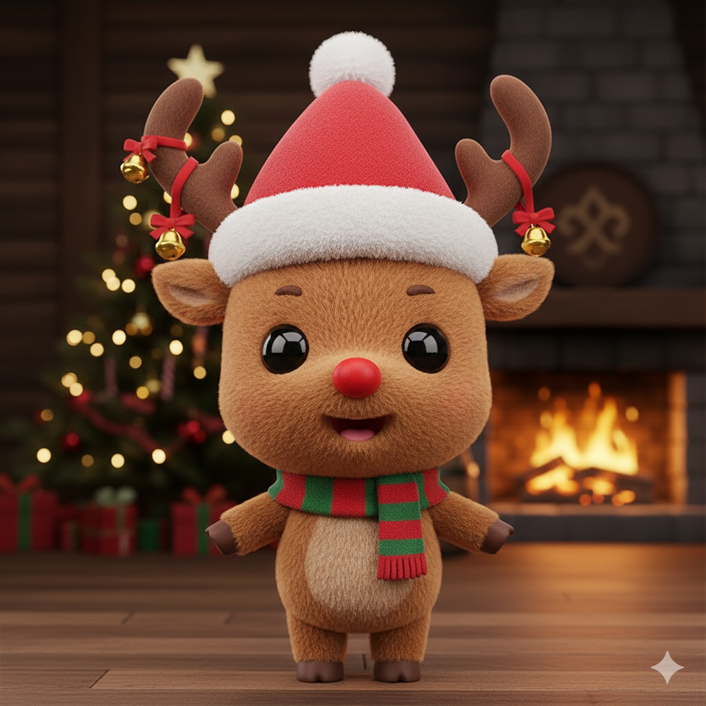 Cute Chibi Reindeer