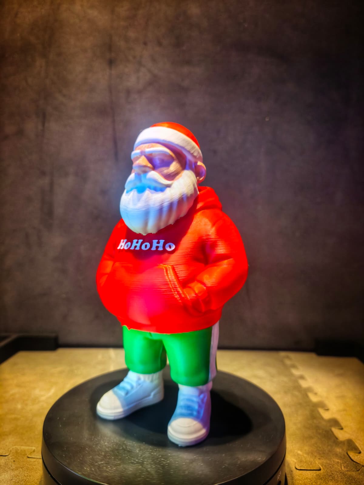 Chill Santa - Pieces colored by Timma 3D | STLBuddy
