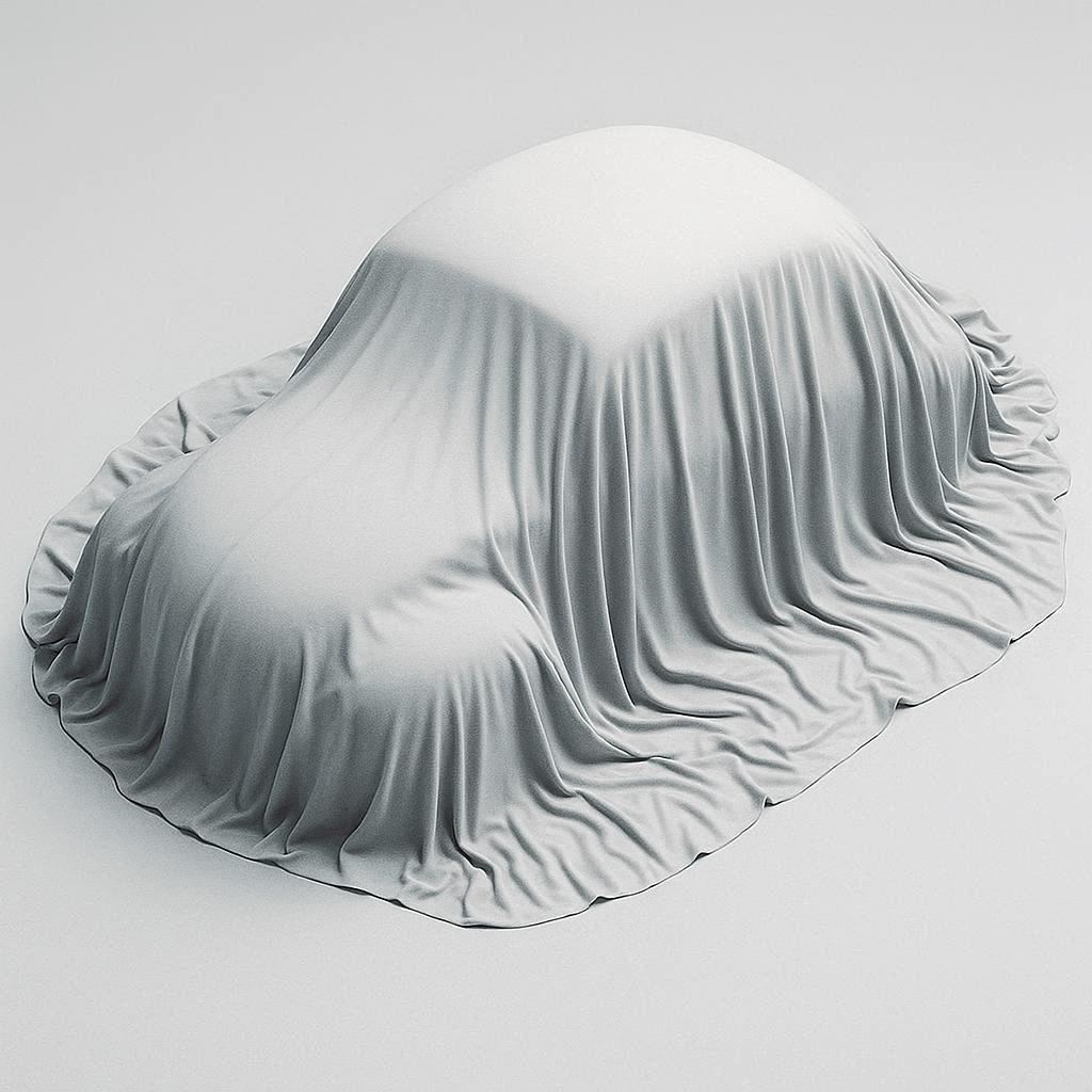 VW Beetle Under Sheet